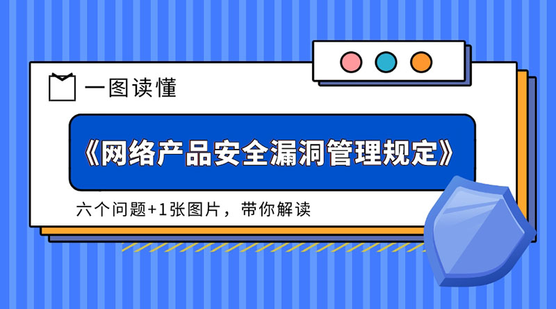 六問(wèn)+一圖，讀懂《網(wǎng)絡(luò )產(chǎn)品安全漏洞管理規定》